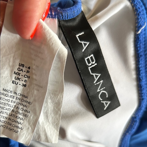 EUC Vibrant women's Blue One Piece Swimsuit - Picture 9 of 9